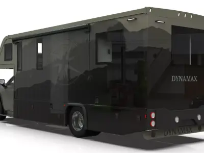2027 SILVERADO CAMPER with Dynamax Isata 6 3D model
