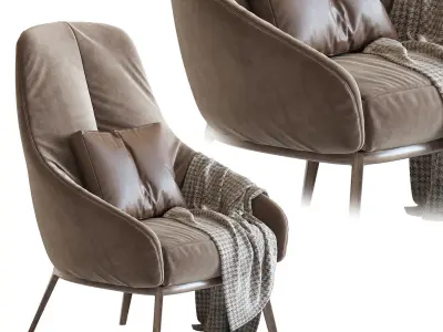 Puk Armchair 3D model