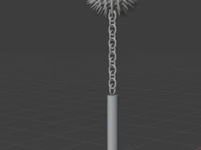Flailed Mace 3D model