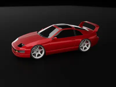 Nissan 300ZX  Free 3D model