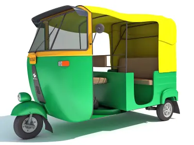 Auto Rickshaw 3D model order