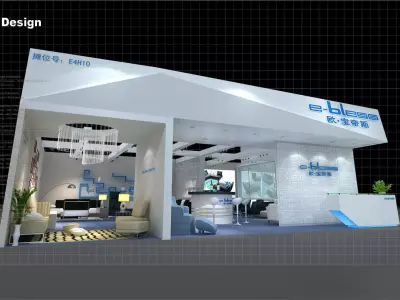 Exhibition - Area -10X12-3DMAX2009-060 3D model