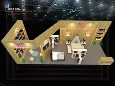 Exhibition - Area - 4X12-3DMAX2009-41 3D model