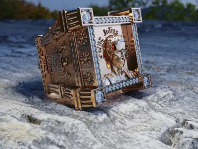 Man Ring Guy Julius Ceasar 3D print model