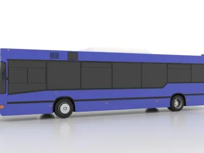 MAN A10 NL262 3Door Low Low-poly 3D model