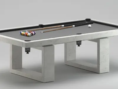 Billiard Table 03 3D model