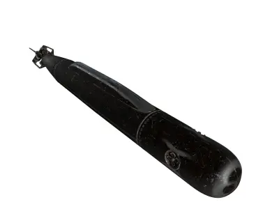 torpedo gun 3D model