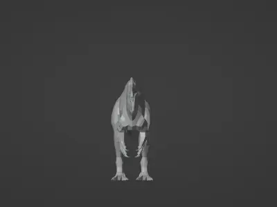 Low-Poly Suchomimus Low-poly 3D model