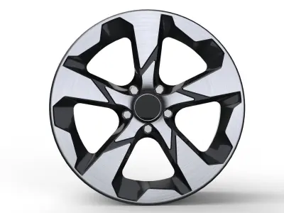 Diamond Cut Rim 3D model