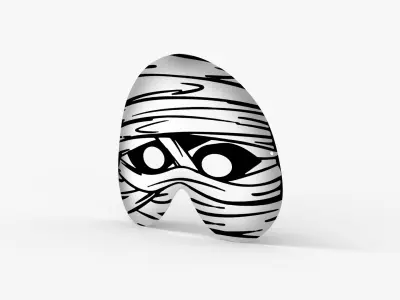Halloween Masks For Children 3D model