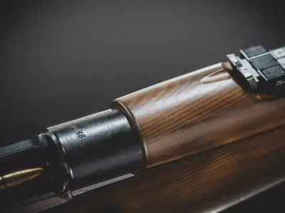 M48 Rifle Low-poly 3D model