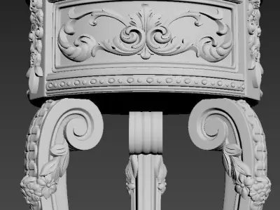 Modenese Gastone Bella Vita Low-poly 3D model