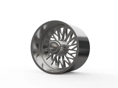 KG1 KC054-GLAZE-1 WHEEL 3D MODEL 3D model