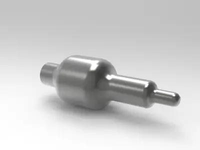 plug bottle on table Free 3D model