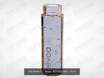 Vials Series S - Spray - PET-VSS - 1-5 - 5 ml 3D Model Pack