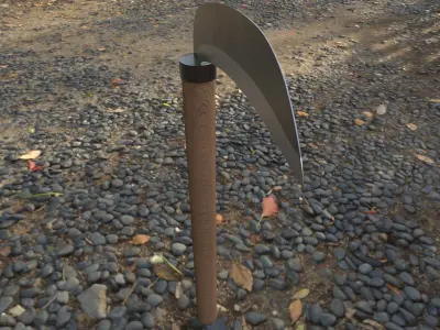 Asian Weapons Bundle 2K -Beta- -Commercial License- Low-poly 3D model