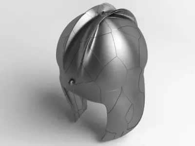 Ancient Helmet - Illyrian 3D model