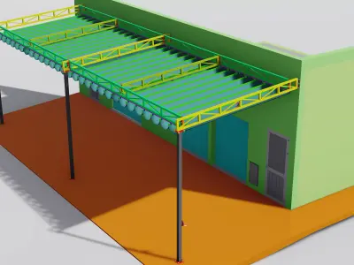 canopy 3D model purchase