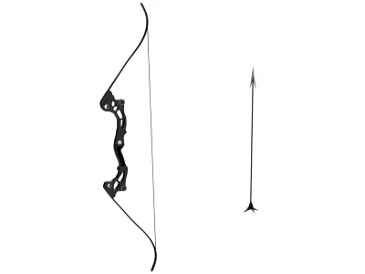 Bow and Arrow 3D model purchase