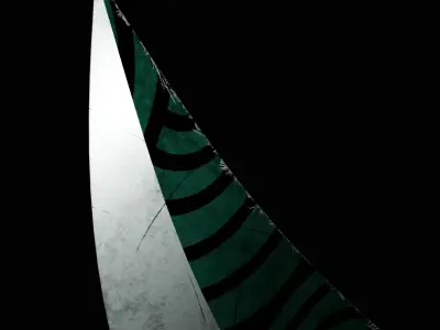 Lostvayne Meliodas Sword Low-poly 3D model