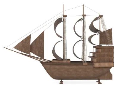 SHIP MODEL 3D model