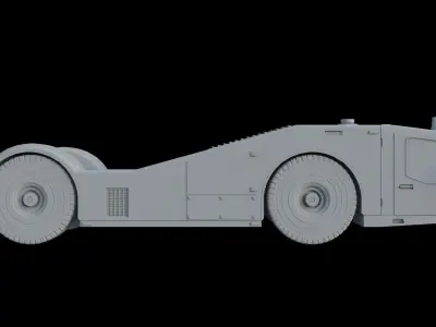 Airport Truck 3D model