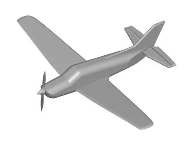Bellanca Viking 3D model purchase