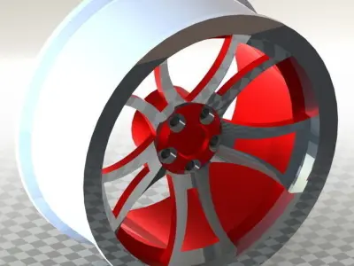 rim wheel Free 3D model Polygon mesh