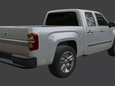 Pickup Truck 3D Model 3D model order