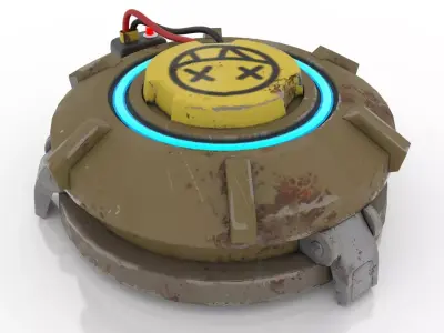 Junkrat Concussion Mine 3D model