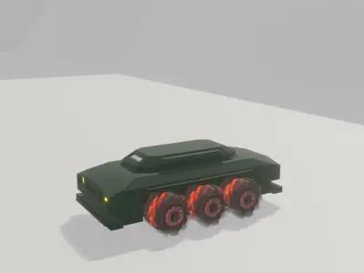 Full pack of low poly vehicles Low-poly 3D model