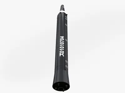 3D Hwasong-12 Ballistic missile Low-poly 3D model