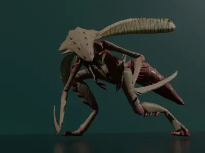 Bug Monster 3D model