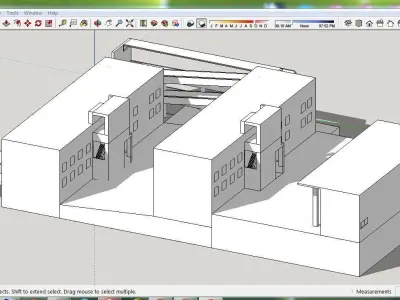 Sketchup Office building C1 Free 3D model