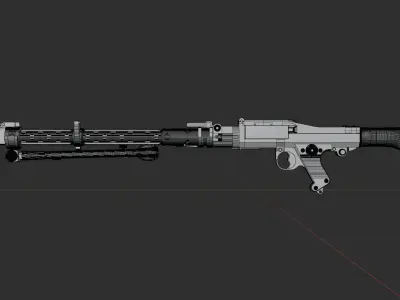 DLT-19 Heavy Blaster Rifle 3D model