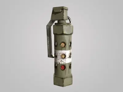 Stun Grenade - Military 3D model