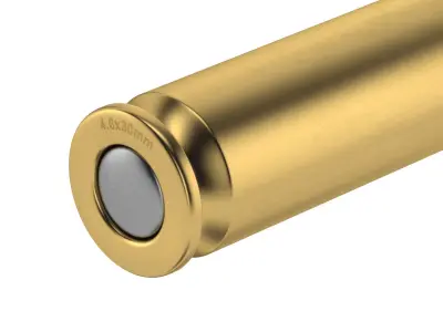 Bullet 46x30mm 3D model