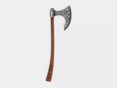 -Viking Axe V1- 3D model
