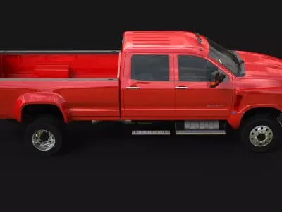 2020 Chevrolet Silverado 4500HD Pickup 3D model