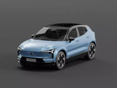 Volvo Ex30 Free 3D model
