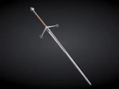 Medieval Weapon Pack Low-poly 3D model buy