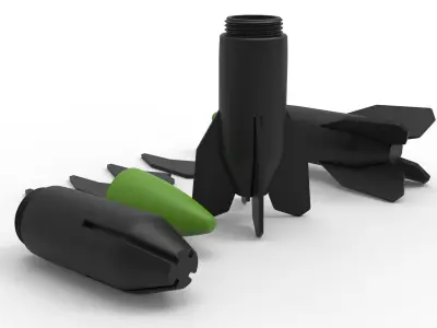 Drone Bomb 3D print model