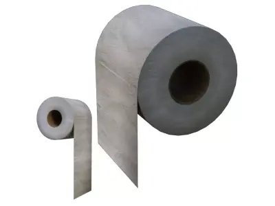 Toilet Paper Adjustable Roll BPR Free 3D model