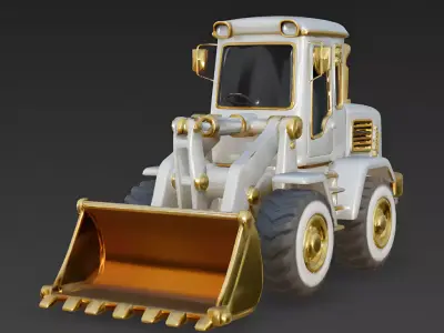 The Ivory Monarch Executive Loader 3D Model Low-poly 3D model