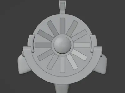 Construction Robot factorio  3D print model
