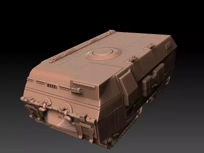 Dune 2 Spice Harvester 3D print model