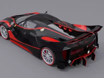 Ferrari FXX K Evo 3D model