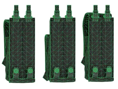 511 G36 FLEX SINGLE POUCH Low-poly 3D model