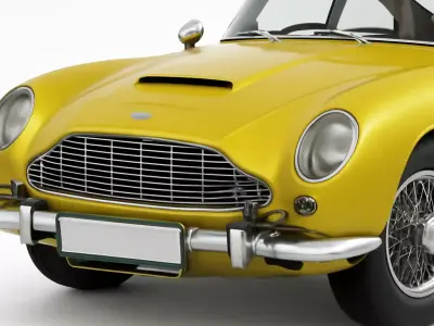 Classic British Grand Tourer 3D model