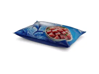 Frozen seafood Frozen Sushi Grade Tuna Low-poly 3D model